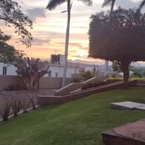 Vista al atardecer
